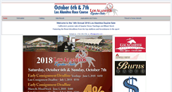 Desktop Screenshot of losalamitosequinesale.com